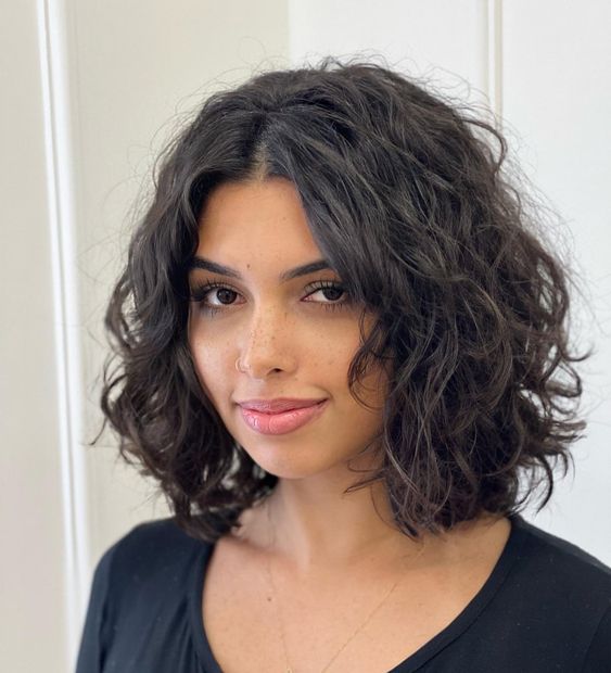 cabelo curto liso