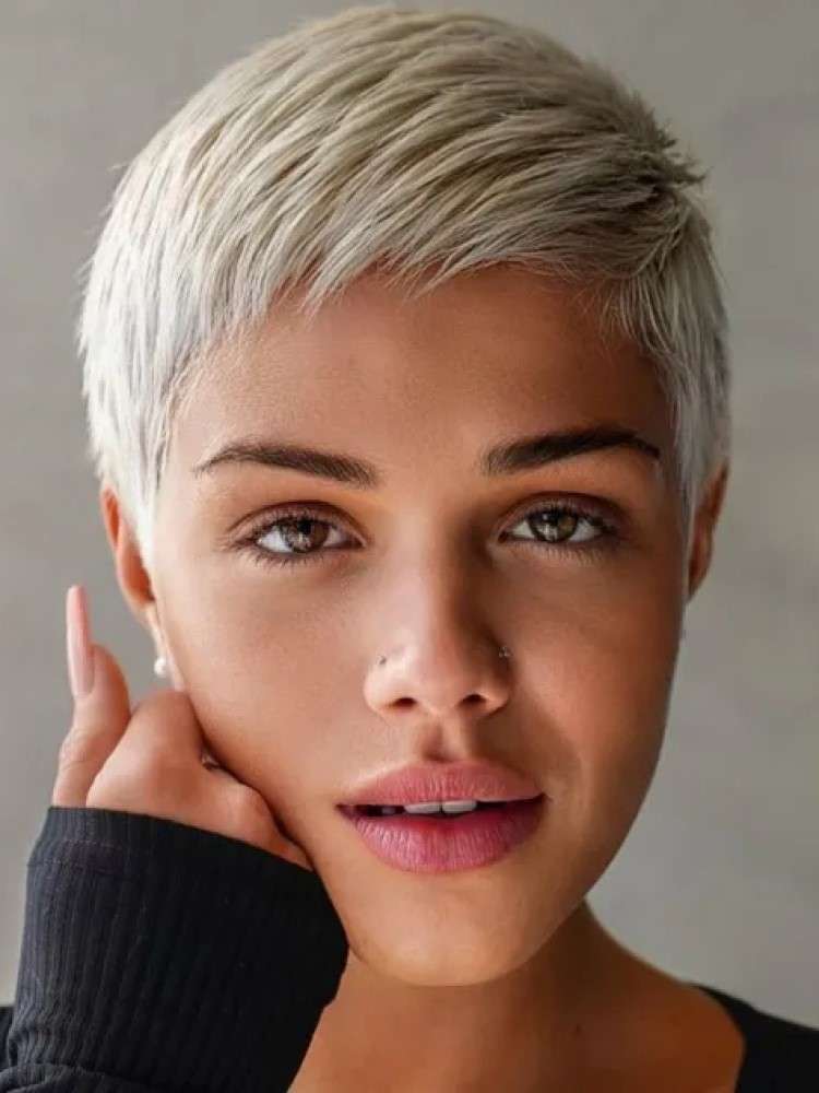 significado cabelo curto feminino