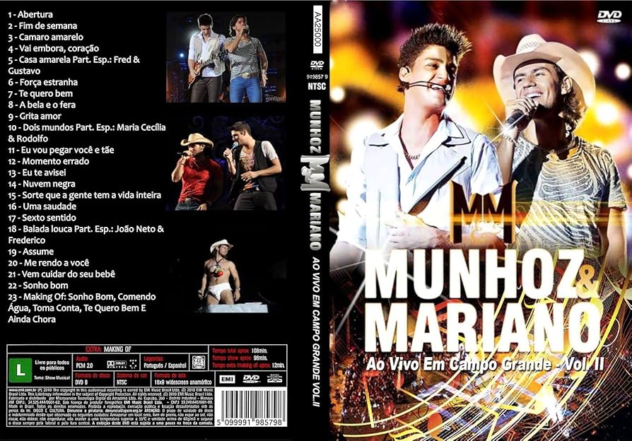 As 10 Melhores Músicas dos DVDs de Munhoz & Mariano
