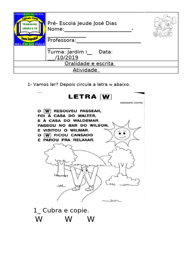 origem de nomes com w