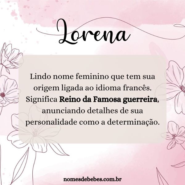 nomes de bebê com L