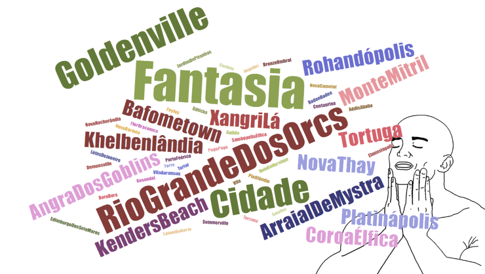 erros comuns ao procurar cidades com l