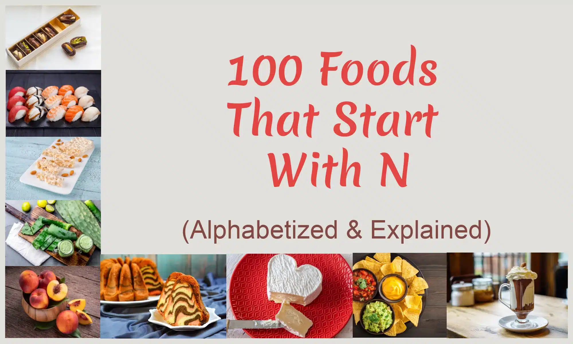 melhores comidas com a letra n para jogar stop