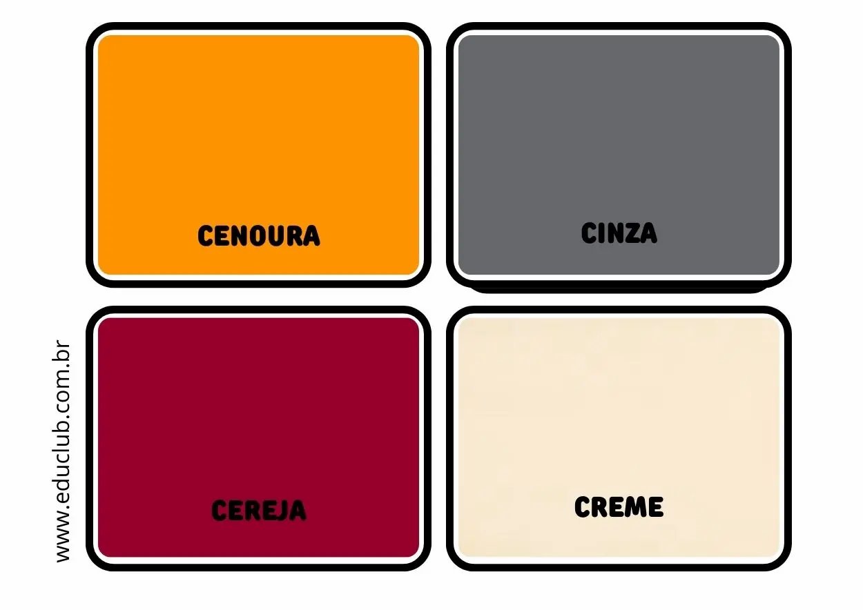 erros comuns ao usar cores com c