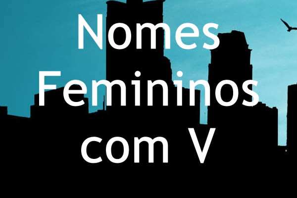 nomes de bebê menina letra v