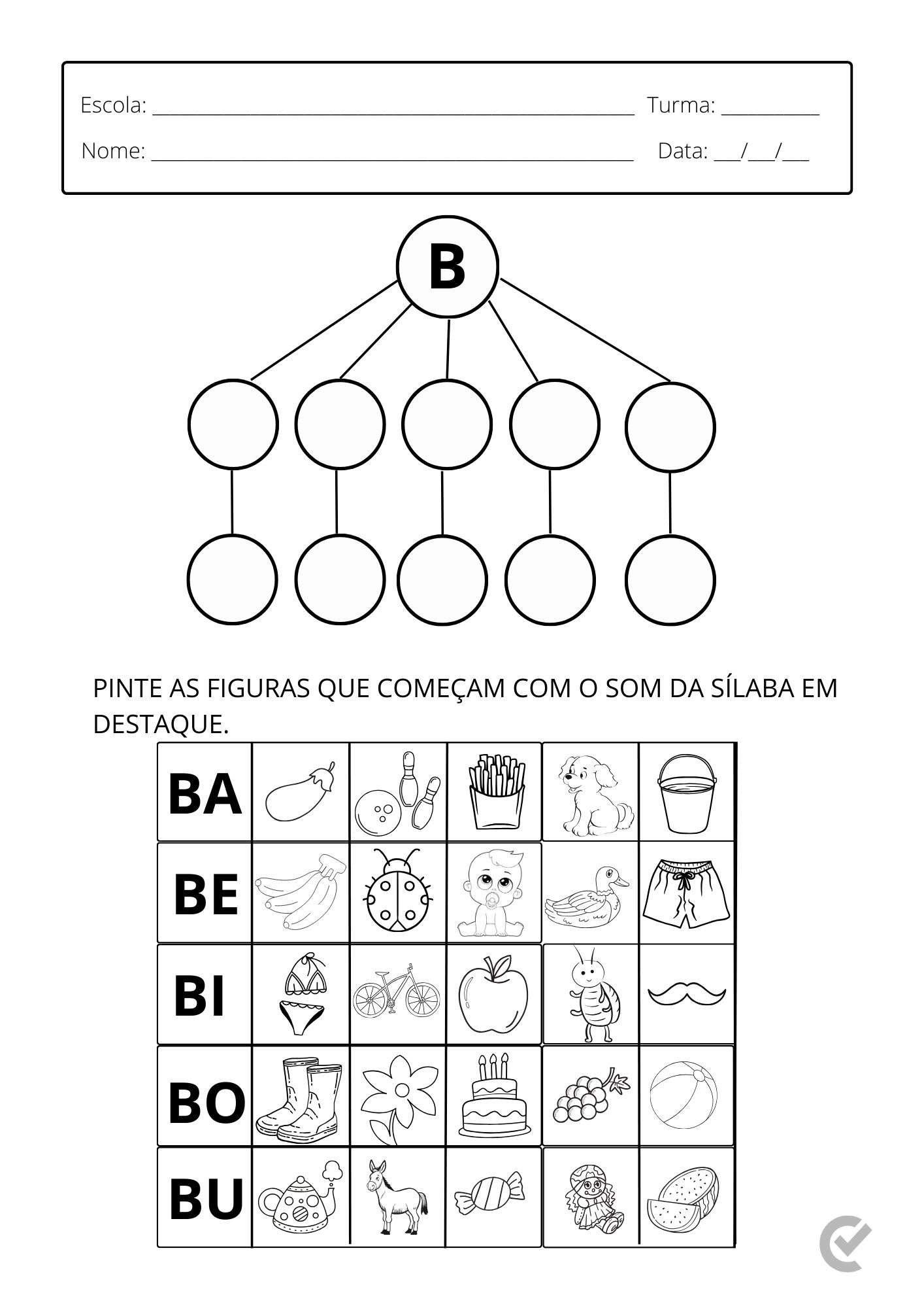 materiais com B
