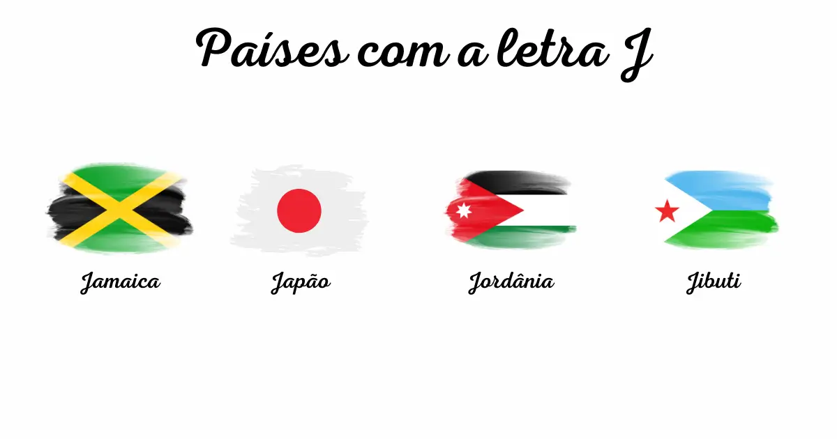 países que começam com J