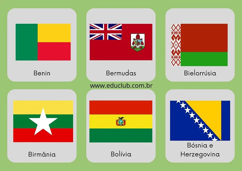 países que começam com B