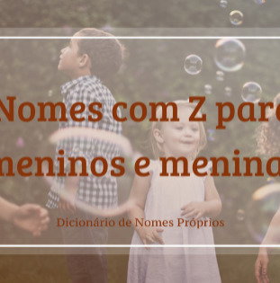 nomes com z para bebês