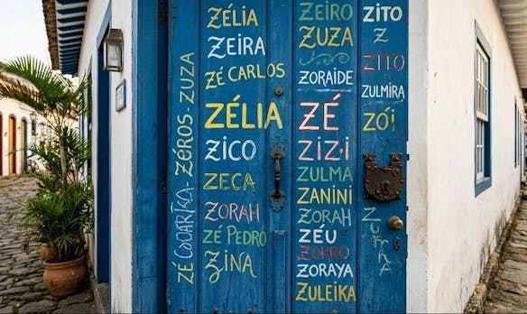 nomes femininos com z