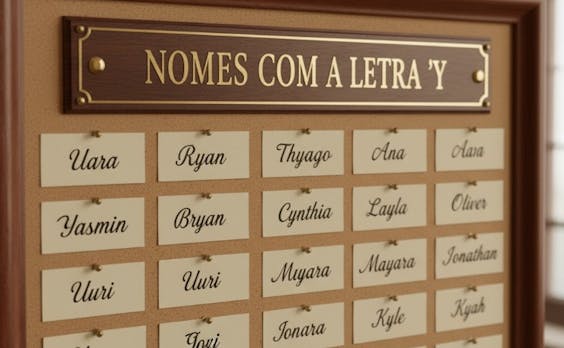 nomes de bebê com Y masculino