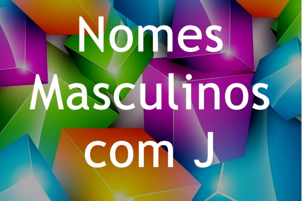 nomes de bebê menino letra j