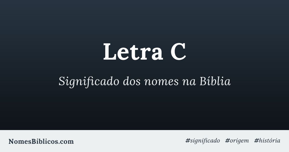 nomes latinos com c para meninos