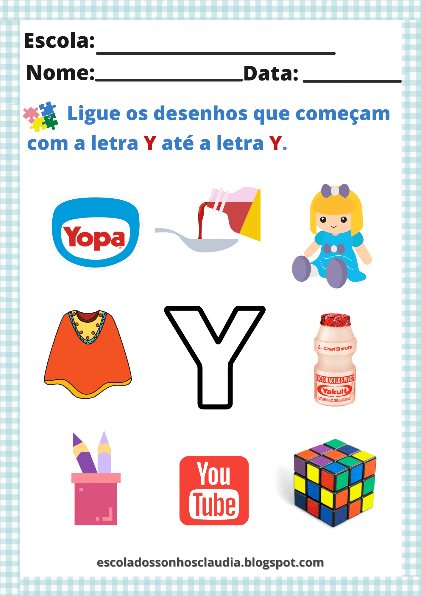 nomes com Y e significado