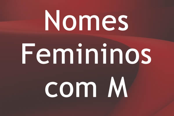 significado nomes com m