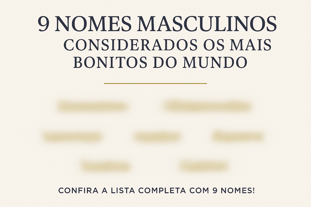 nomes masculinos com origem americana terminados em a