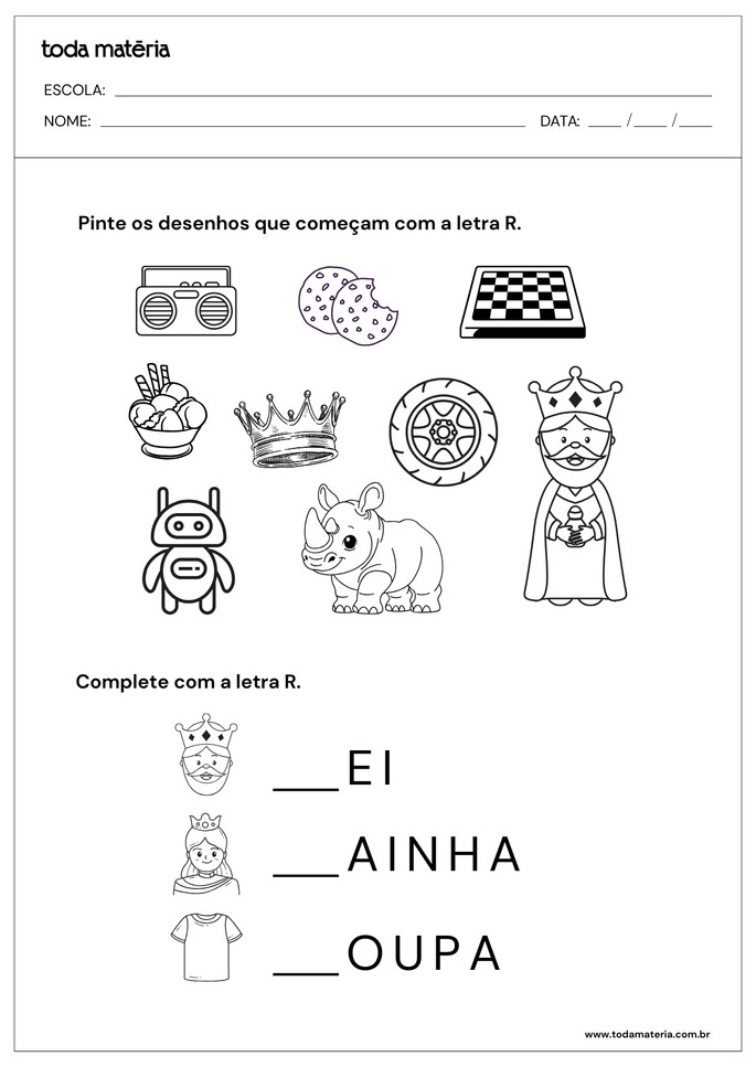 nomes de origem irlandesa com r