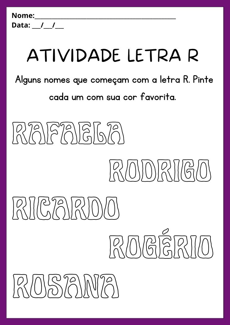 nomes femininos com r