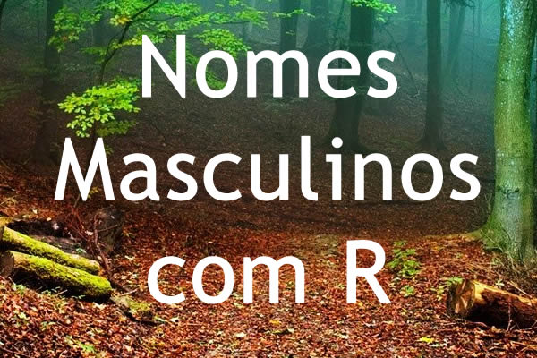 significado de nomes com r