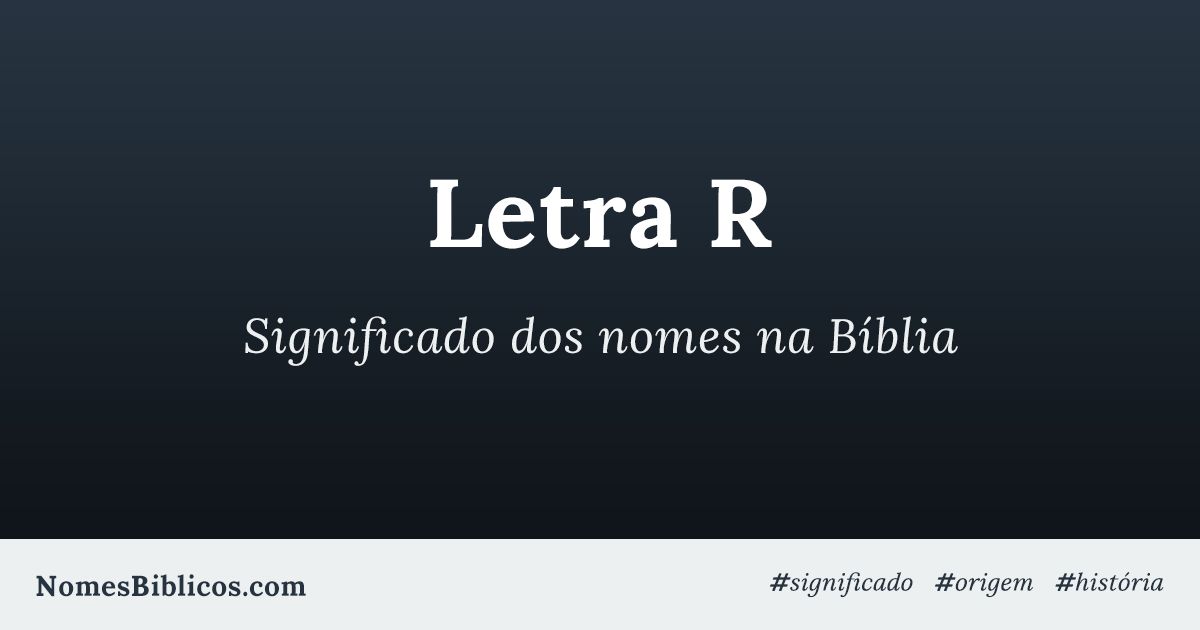 nomes fortes com r