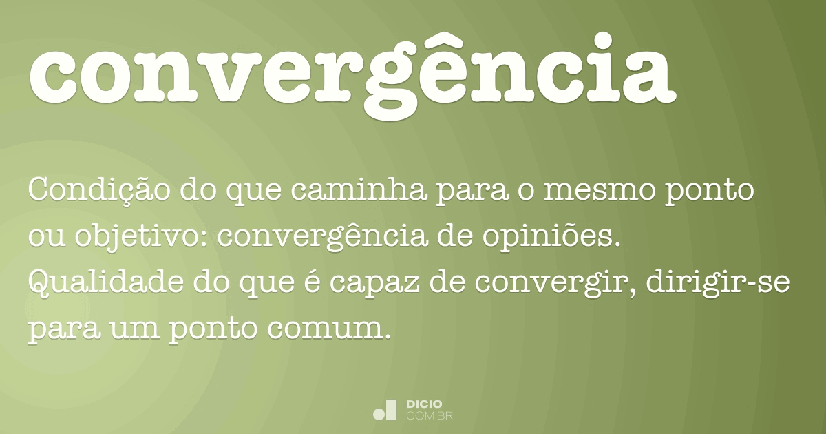 convergência de opiniões