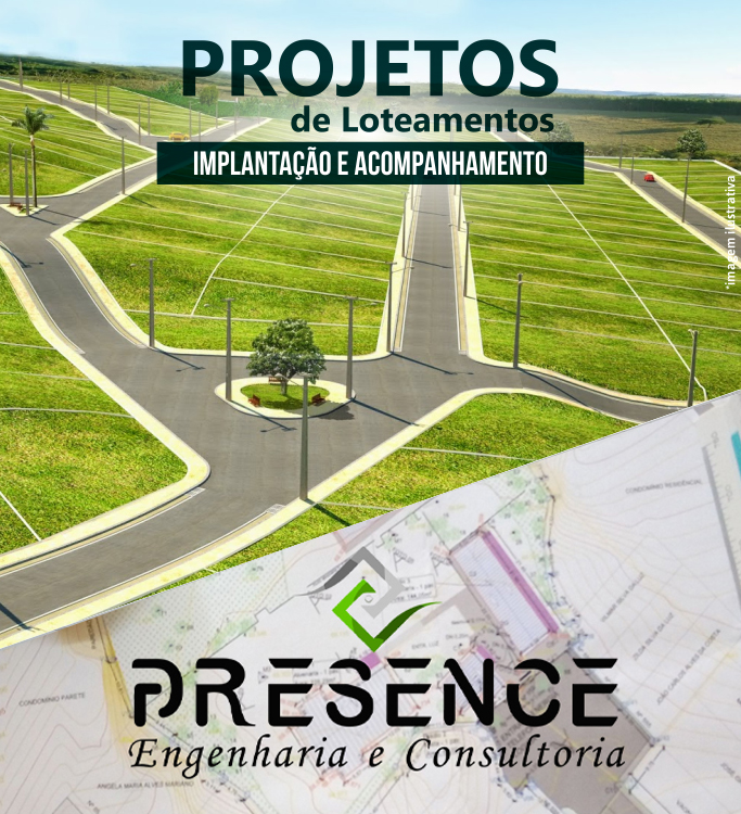 O que é um projeto de loteamento