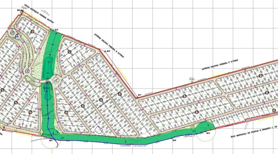 O que é um projeto de urbanização