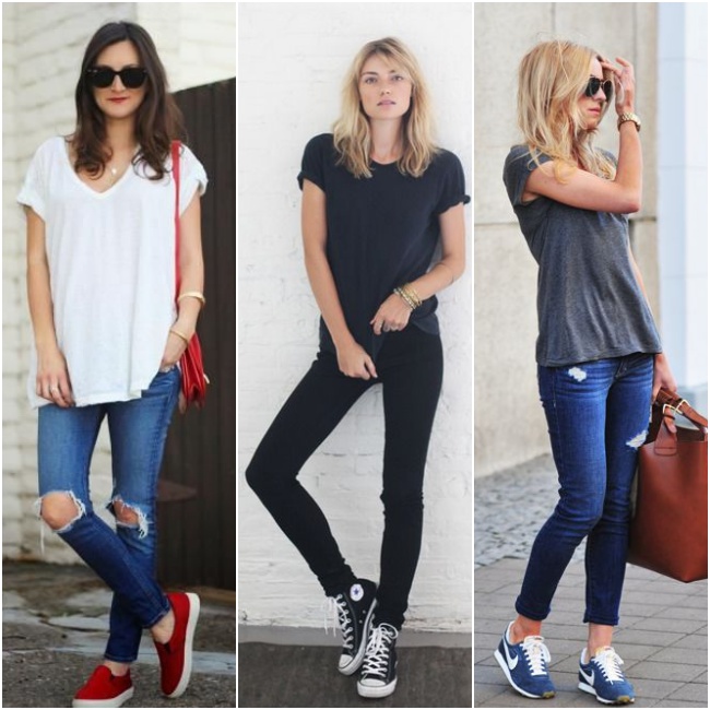 tênis ou bota para show