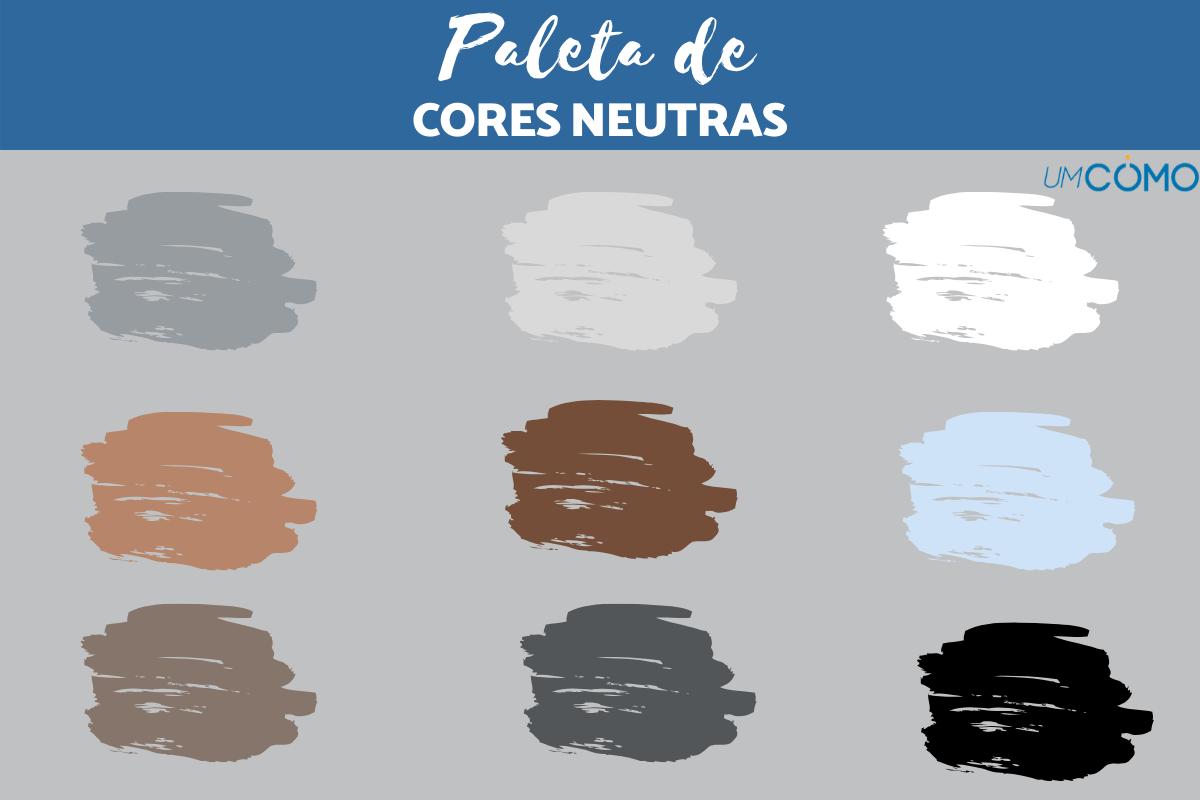 O que são cores neutras e como usá-las