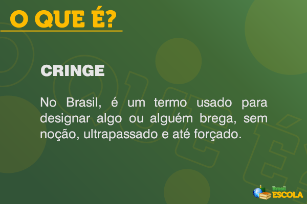 o que significa cringe