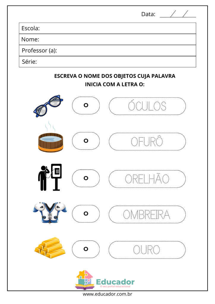 itens com O