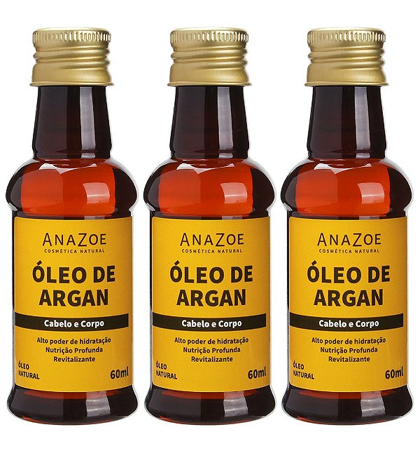 tratamento capilar com óleo de argan