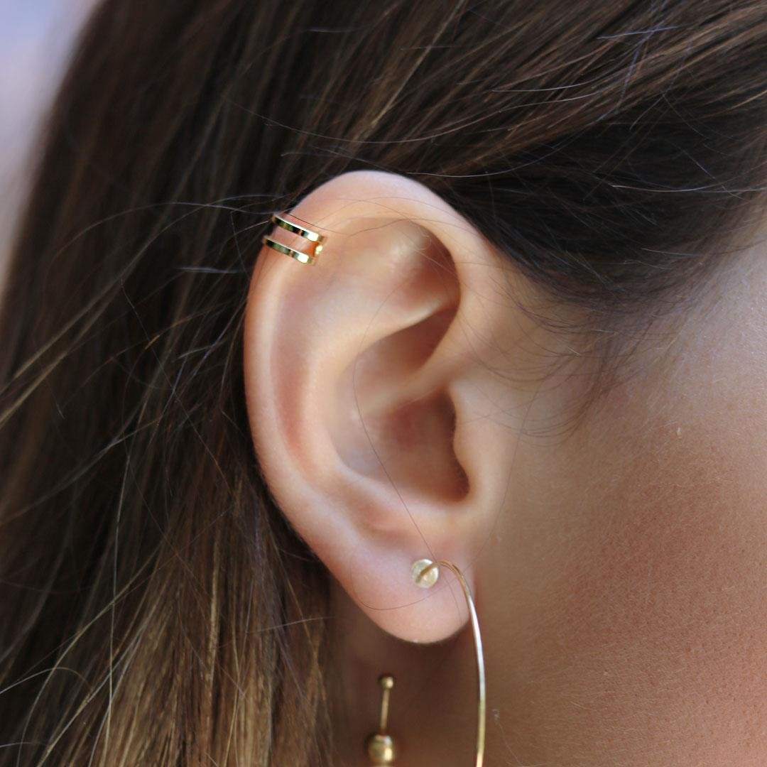 tipos de piercings na orelha