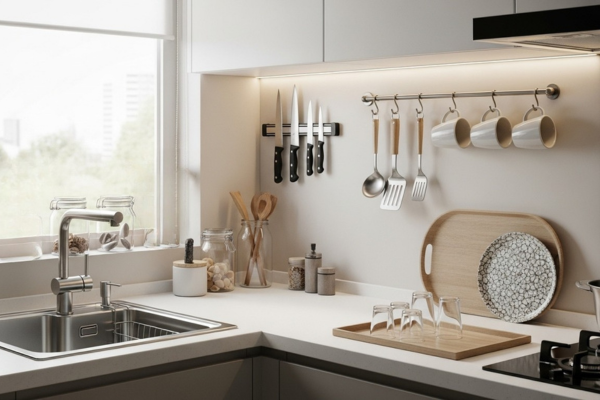 kit organizador de pia e bancada