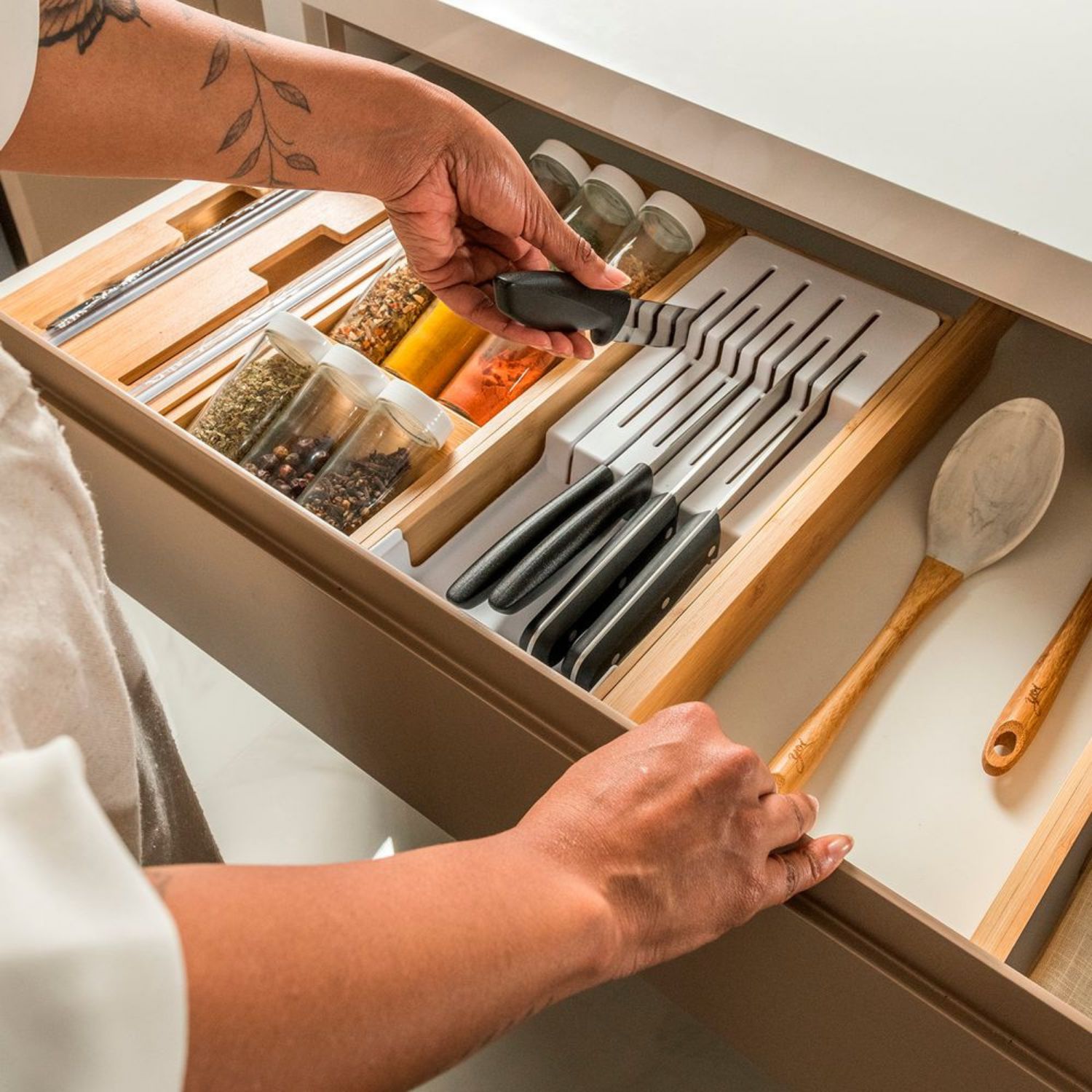 melhores organizadores de talheres