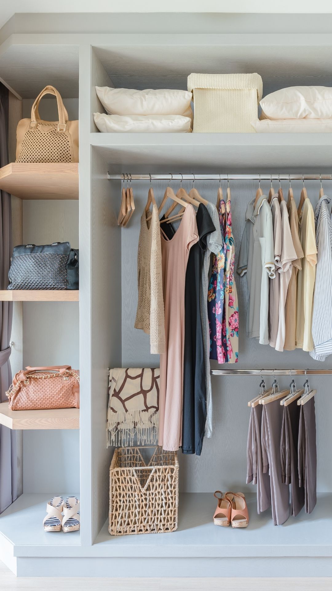 organizador de bolsa suspenso