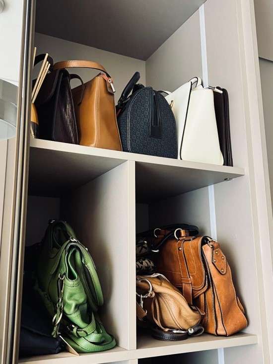 acessórios para organizar bolsas