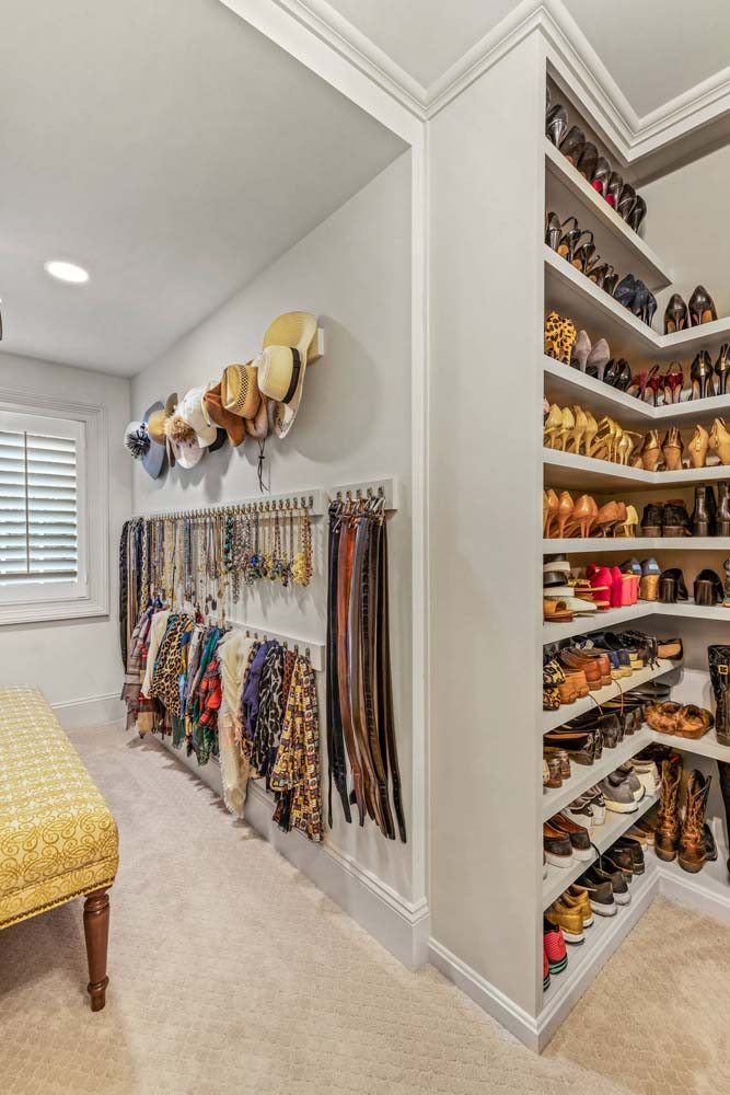 organizador de cintos caseiro