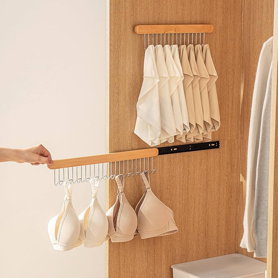 organizar cintos em gavetas