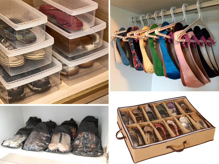 organização de cintos no guarda-roupa