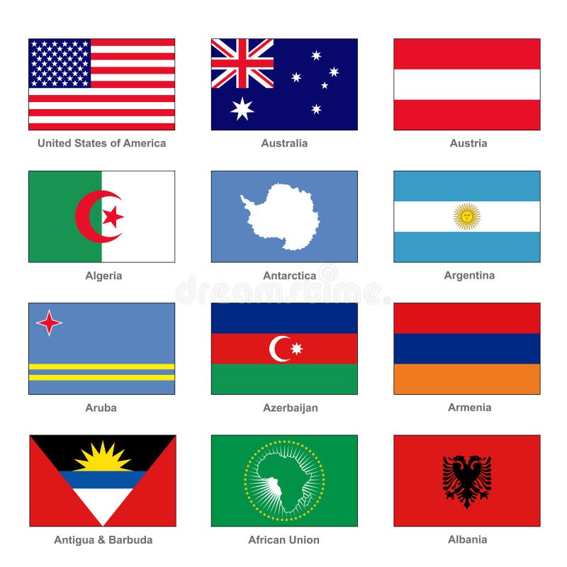 lista de países com a letra A