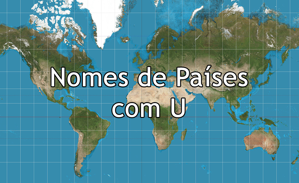 nomes de países com a letra U