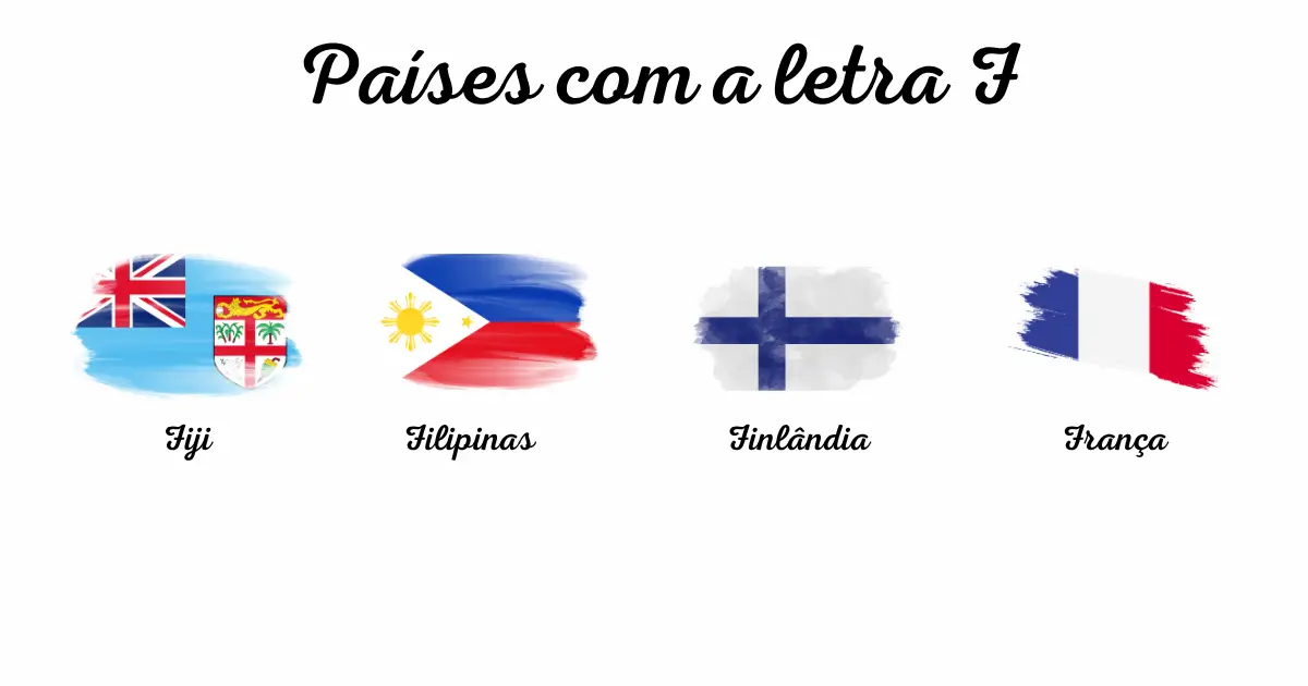 países que começa com a letra f