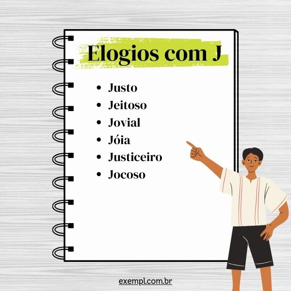 palavras com j para elogiar