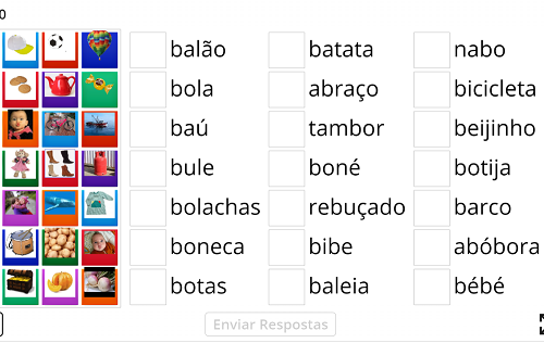 palavras com b e l juntas
