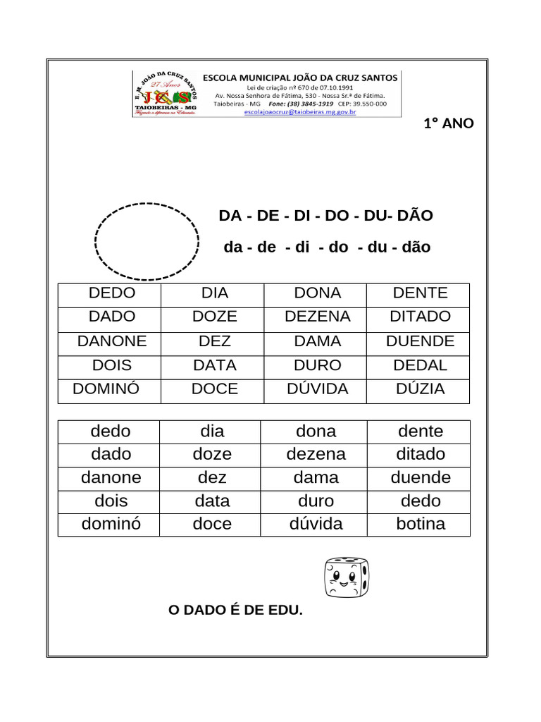 palavras que começam com d