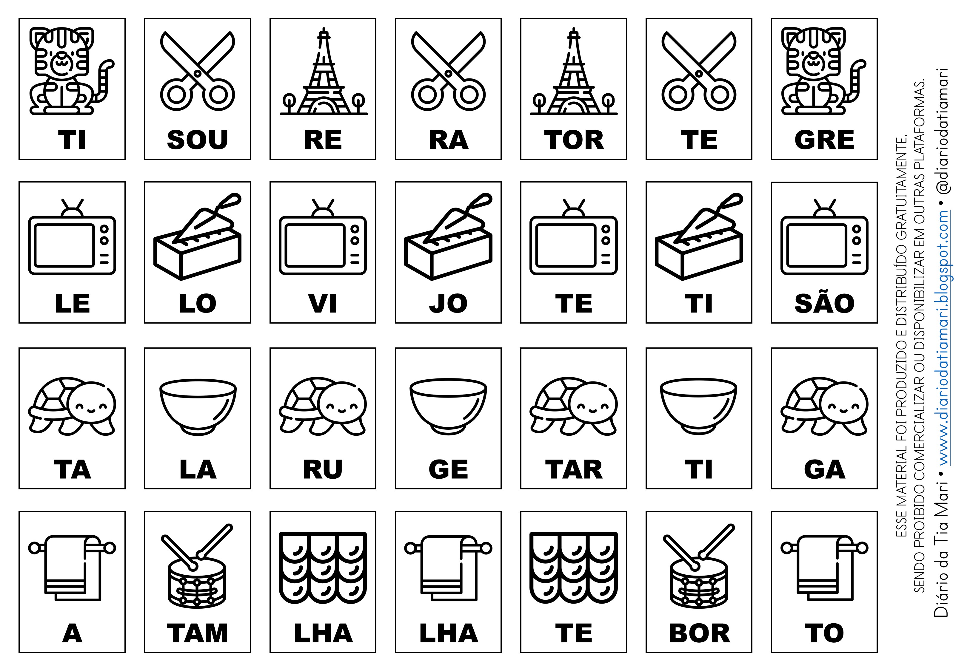 elogios com a letra t