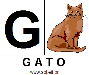 exemplos de palavras que começam com g
