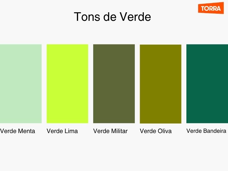 verde oliva e azul marinho