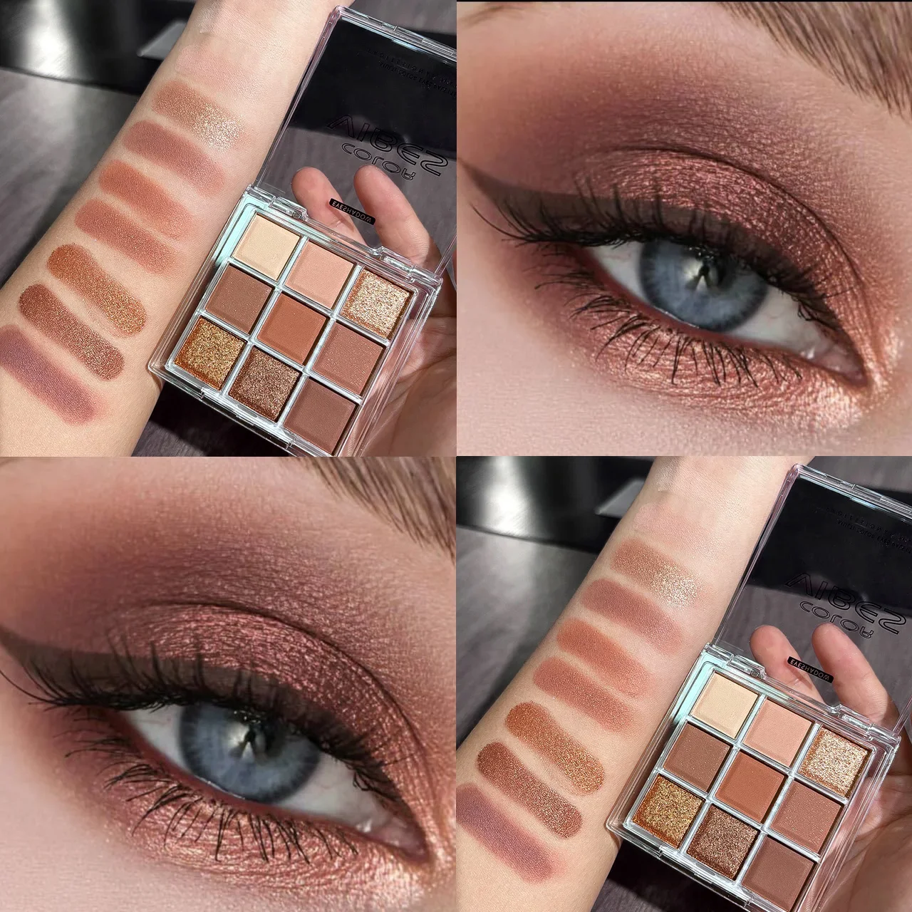 Como escolher a paleta de sombras marrom matte ideal para seu tom de pele